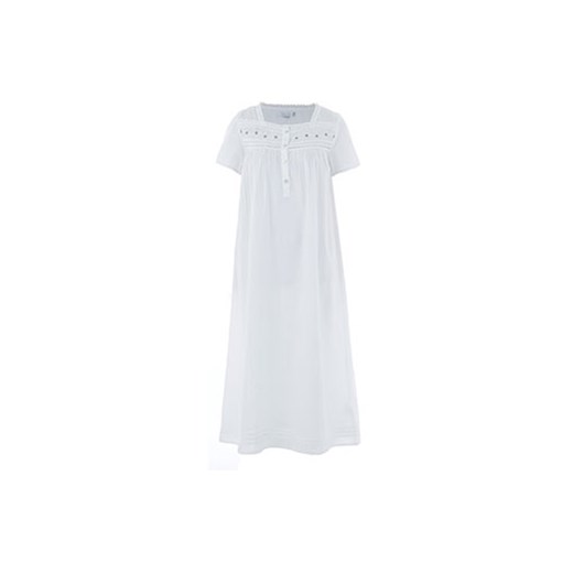 White Embroidered Night Dress  szary  tkmaxx