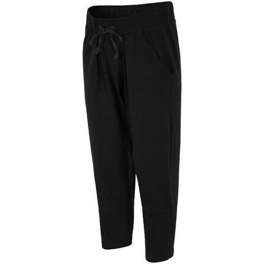 Spodnie dresowe damskie SPDD004 - czarny  4F  