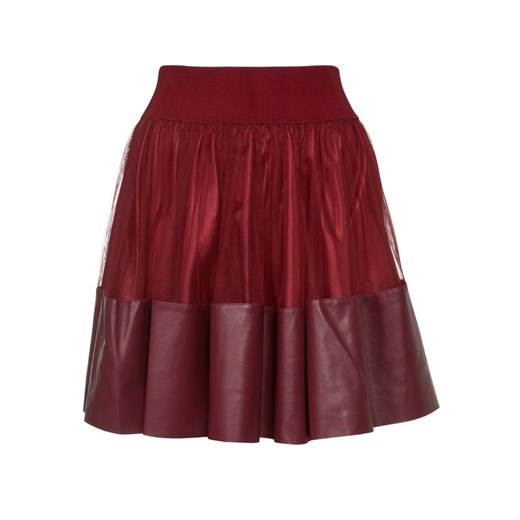 Tokyo Doll Dark Red Tulle Mesh Skirt