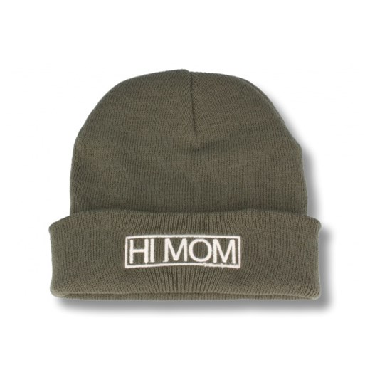 CZAPKA BEANIE HI MOM szary Pink Box