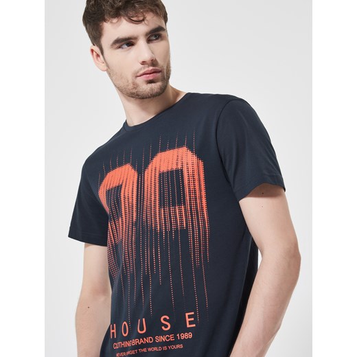 House - T-shirt house - Granatowy szary House XXL 