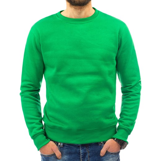 Bluza męska gładka zielona (bx2000)