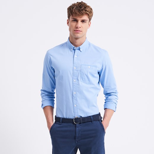 Reserved - Koszula we wzory - Niebieski - męska  Reserved L 