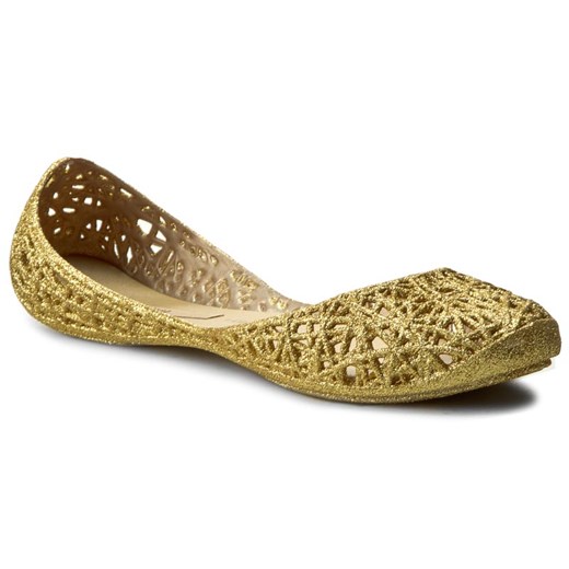 Baleriny MELISSA - Campana Zig Zag Sp Ad 31191 Gold Glitter 50712