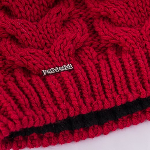 Zimowa czapka damska - Czerwony  Pamami  