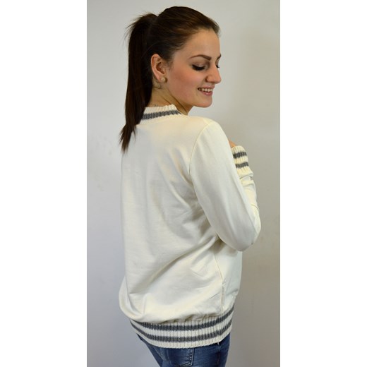 Bluza MEGI ecru zielony S/M SOLDO