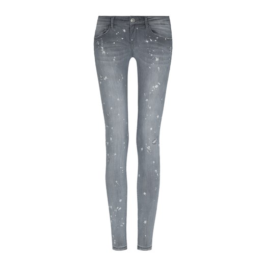 Light Grey Paint Skinny Jeans   Tally Weijl  