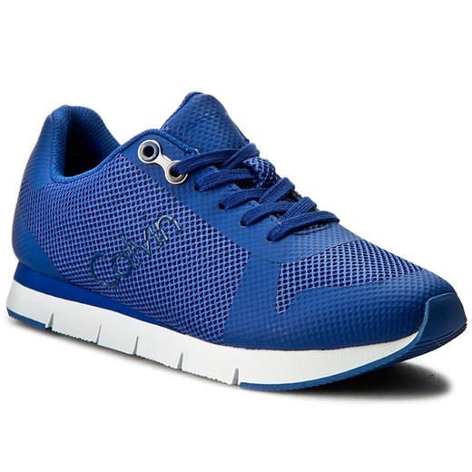 Sneakersy CALVIN KLEIN JEANS - Jacques S1673 Cobalt Calvin Klein niebieski 40 eobuwie.pl