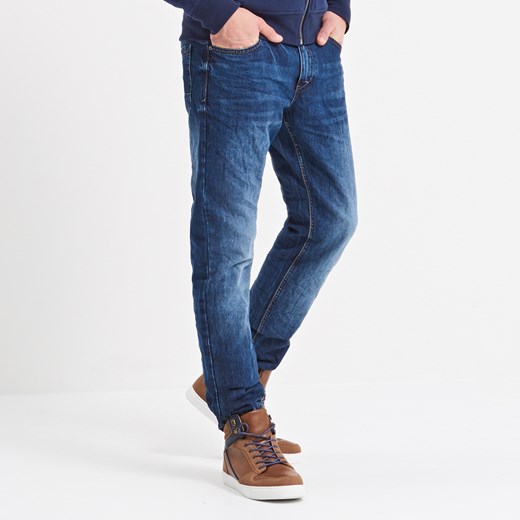 Reserved - Jeansy slim fit - Granatowy
