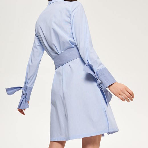 Reserved - Sukienka w paski - Niebieski Reserved niebieski 42 