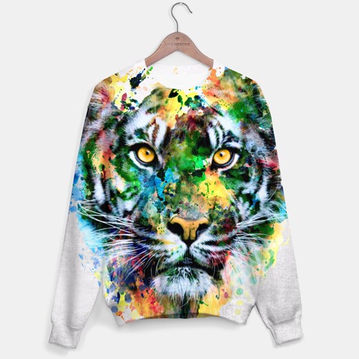 BLUZA TIGER Live Heroes zielony L