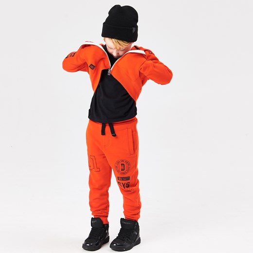 Reserved - Spodnie dresowe - Pomarańczo