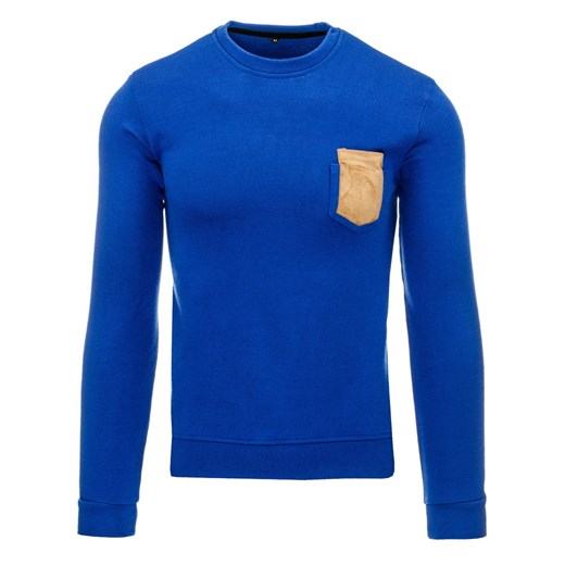 Sweter męski niebieski (wx0275)