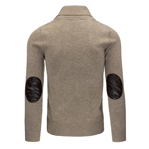 Sweter męski beżowy (wx0867)