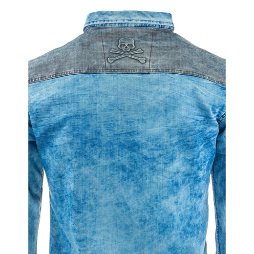 Koszula męska jeansowa (dx0967)