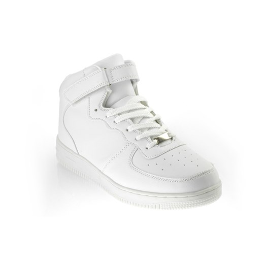 Sneakersy męskie 1386-2 białe (zx0052)