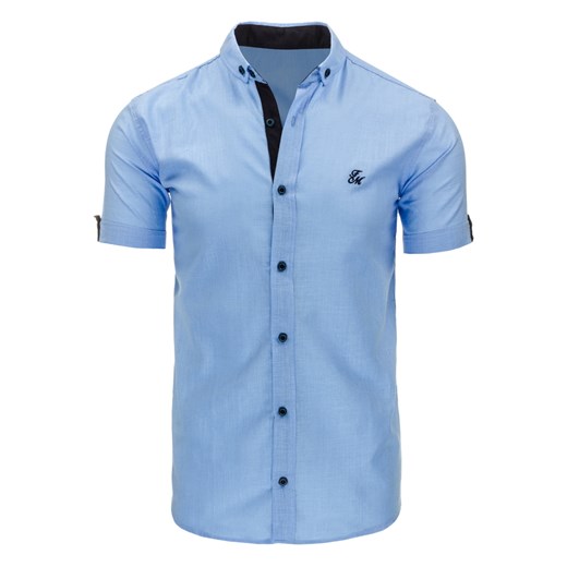 Koszula męska niebieska (kx0723)