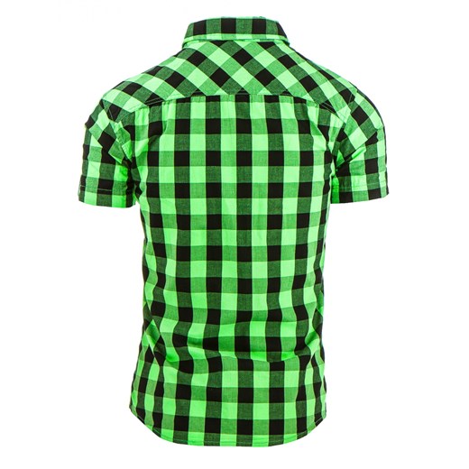 Koszula męska zielona (kx0656)