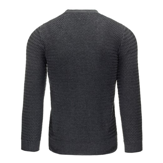 Sweter męski antracytowy (wx0793)