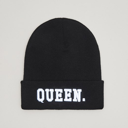 Cropp - Czapka queen - Czarny Cropp czarny One Size