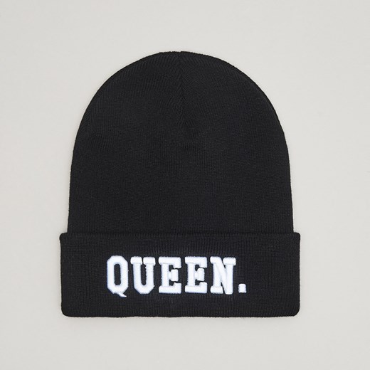 Cropp - Czapka queen - Czarny Cropp czarny One Size