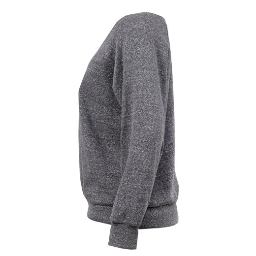 BAWEŁNIANA BLUZA OVERSIZE DUŻY DEKOLT W ŁÓDKĘ