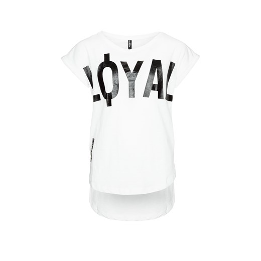 T-shirt LOYAL Oversize’owy : Rozmiar - 152, Kolor - BIAŁY