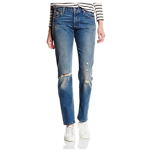 Jeansy Levi's 501 Jeans dla kobiet, kolor: niebieski (laurel Haze), rozmiar: W29/L32 (rozmiar producenta: W29/L32) Levis niebieski W28/L32 (Herstellergröße: W28/L32) Amazon