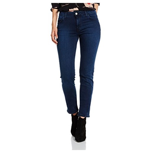 Spodnie jeansowe MUSTANG Sissy Slim dla kobiet, kolor: niebieski, rozmiar: W26/L32 Mustang granatowy 27W / 34L Amazon