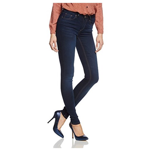 Spodnie jeansowe VERO MODA dla kobiet, kolor: niebieski, rozmiar: 34/L32 (rozmiar producenta: XS) Vero Moda czarny 34/L34 (Herstellergröße: XS) Amazon