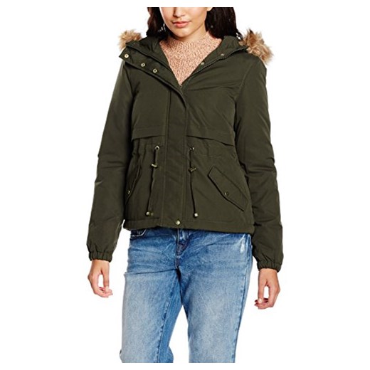 Kurtka VERO MODA Vmsabella Short Parka dla kobiet, kolor: zielony, rozmiar: 42 (rozmiar producenta: XL)