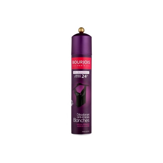 Bourjois Déodorant dezodorant w sprayu do ciemnych ubrań (Anti-White Mark Antiperspirant) 200 ml    iperfumy.pl