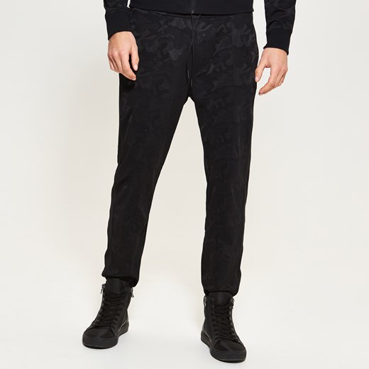Reserved - Spodnie we wzory - Czarny Reserved  XL 