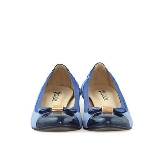 Pantofle Neścior 075-H Niebieskie