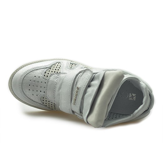 Sneakersy Carinii B3400/M-G57-G05-B18 Srebrne lico
