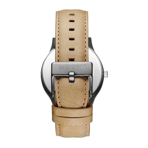 ZEGAREK MVMT THE 40 - GUNMETAL/SANDSTONE LEATHER