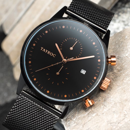 Zegarek Tayroc TXM098 czarny Tayroc  Modern Style