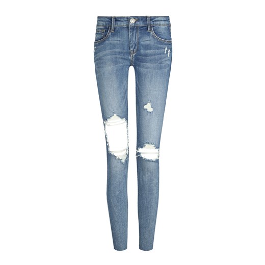 Blue Stone Wash Ripped Jeans  Tally Weijl   