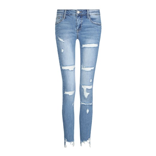 Blue Destroy Skinny Jeans  Tally Weijl   