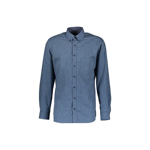 Blue Long Sleeve Check Shirt