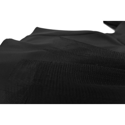 Sukienka z finezyjnym tiulem od spodu (czarna)  szary  eStilex