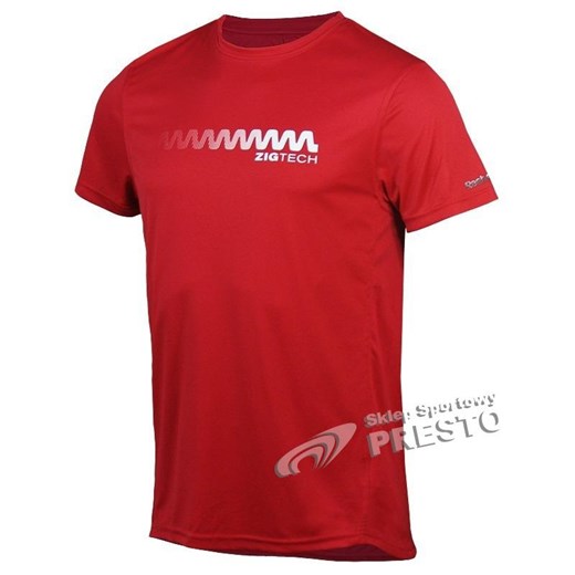 Koszulka męska TD Zigtech GR Reebok - czerwony 