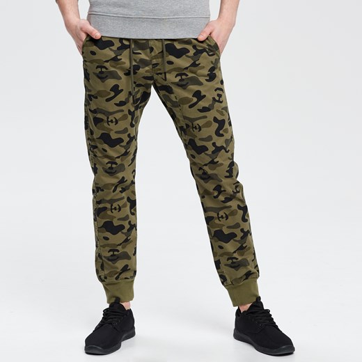 Cropp - Joggery moro - Zielony Cropp 34