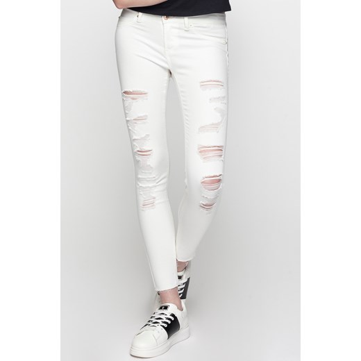 Off White Skinny Trousers 