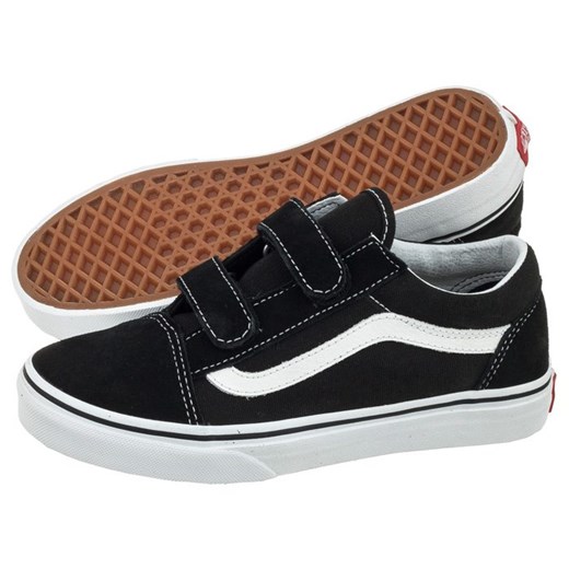 Buty Vans Old Skool V Black/True White VVHE6BT (VA173-a) Vans brazowy 35  ButSklep.pl