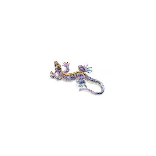 Broszka jaszczurka, tęczowa Kiara  uniwersalny Kiara, Sztuczna Biżuteria Jablonex