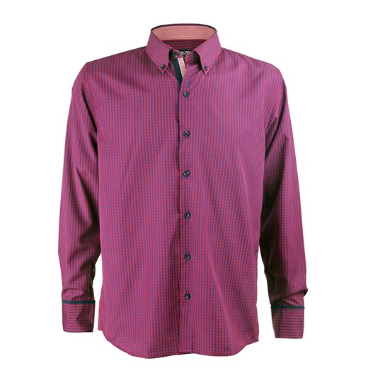ELEGANCKA KOSZULA SLIM FIT WSTAWKI OZDOBNE