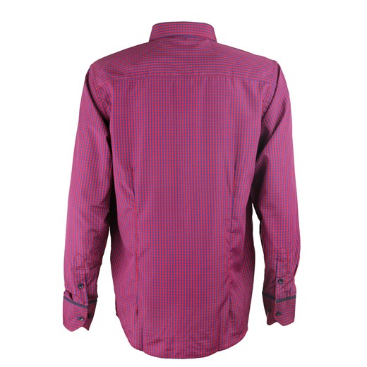 ELEGANCKA KOSZULA SLIM FIT WSTAWKI OZDOBNE
