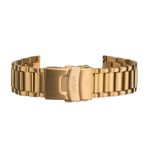 BRANSOLETA MVMT 40 SERIES - 20MM STEEL BAND GOLD Mvmt Watches brazowy  Modern Style promocja 