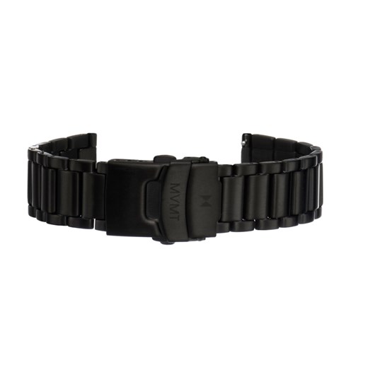 BRANSOLETA MVMT 40 SERIES - 20MM STEEL BAND BLACK czarny Mvmt Watches  okazyjna cena Modern Style 